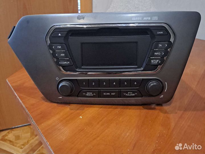 Магнитола Родная (штатная) Киа Рио 3