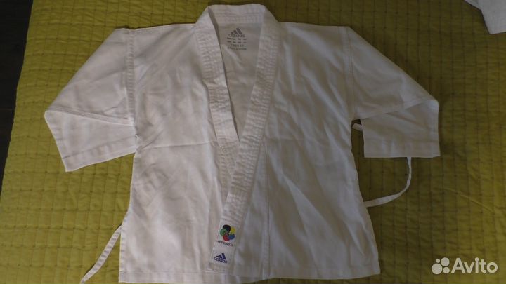 Кимоно для дзюдо, десткое. adidas 130-140, новое