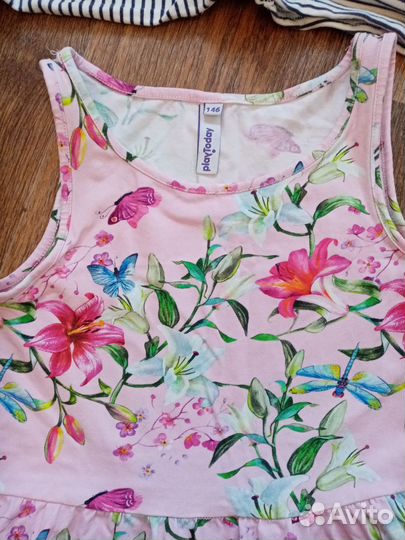 Платья, сарафаны, комбинезон-шорты для девочки 134