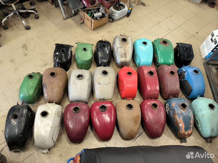 Топливные баки для мотоциклов