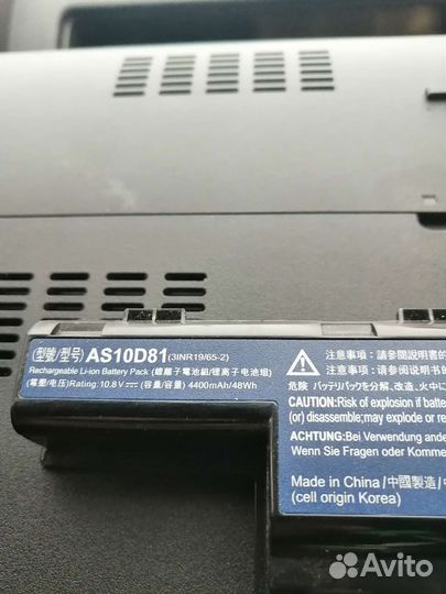 Аккумулятор для acer