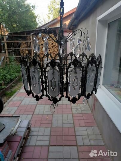 Хрустальная люстра СССР