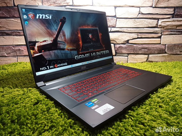 2023г 17 iPS Игровой MSi Core i5-11260H + GTX 3050