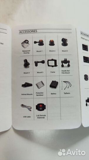 Экшн камера eken h9r 4k