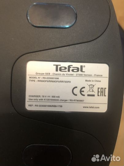 Робот пылесос tefal explorer serie 20