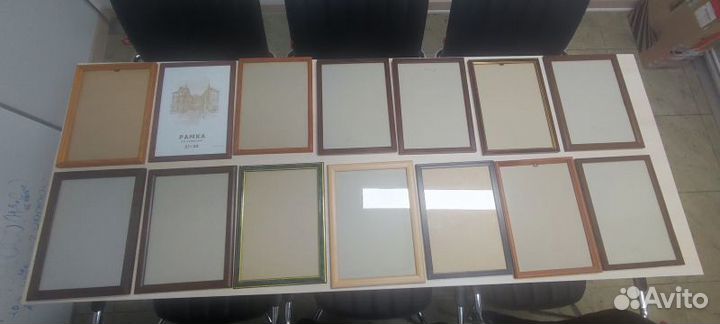 Рамки бу, новые