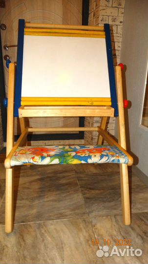 Детский мольберт I’m Toy из Бука (двухсторонний)