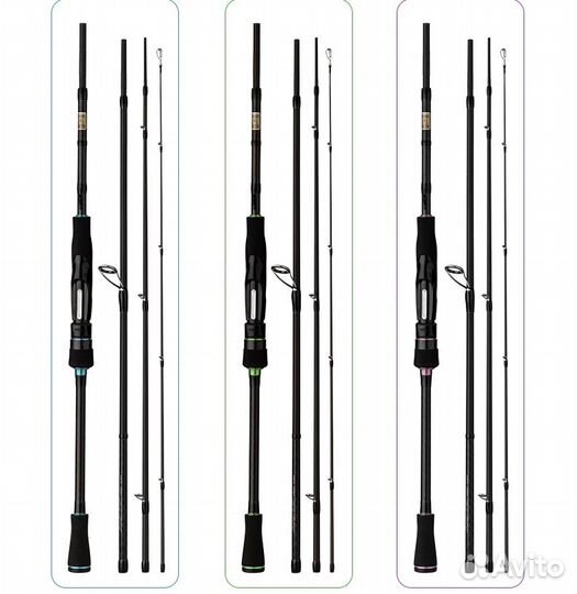 Black Thunder 240MHS 2.40m,10-28g 4-ч-к в тубусе