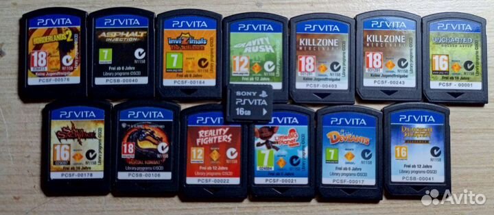 Psp vita с играми