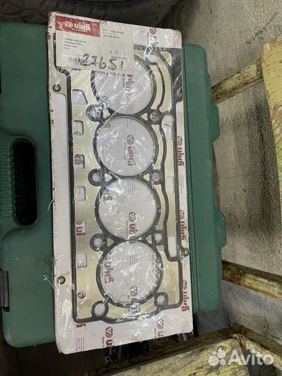 Прокладка гбц vw polo skoda rapid