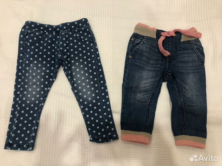 Вещи пакетом для девочки 74