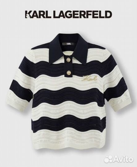 Футболка поло Karl Lagerfeld