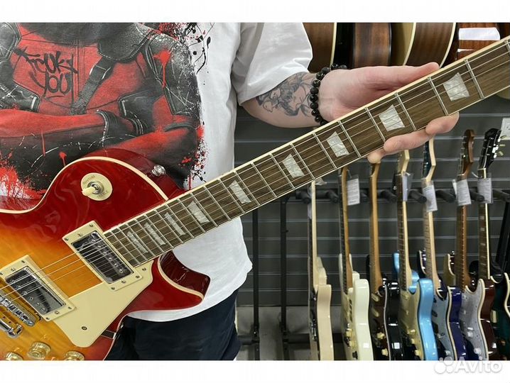 Root Note LP501-CSB - электрогитара, красный санбе