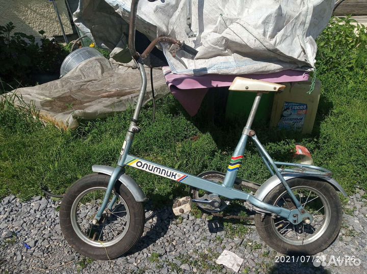 Детский велосипед СССР