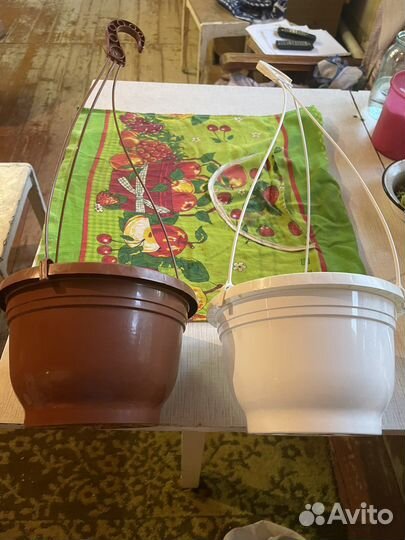 Кашпо подвесное, горшок для растений