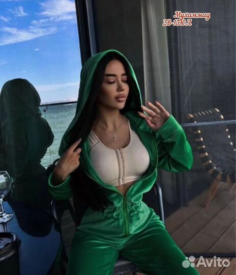 Велюровый комбинезон женский 5 цветов