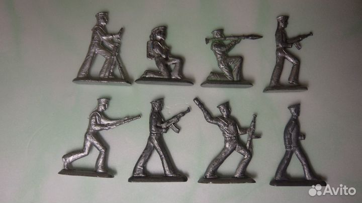 Игрушки СССР (4) Оловянные солдатики
