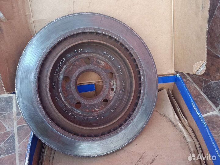 Тормозные диски задние пара для Cadillac CTS 08-14