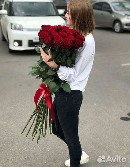 Высокие Розы с Доставкой