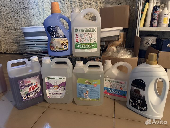 Гели для стирки (разные)