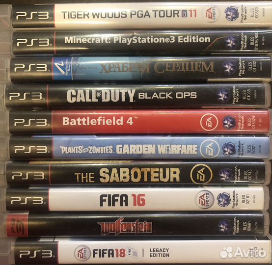 Диски на ps3