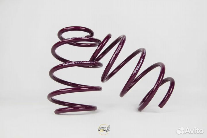 Пружины Vogtland с занижением Porsche Boxster 982