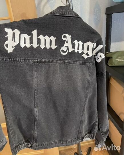 Джинсовая куртка palm angels