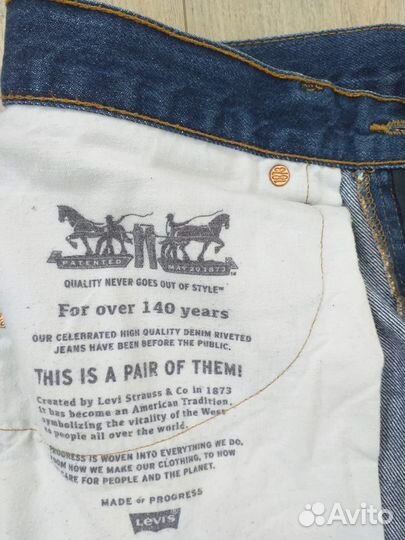 Джинсы Levi's 504 p.35/32