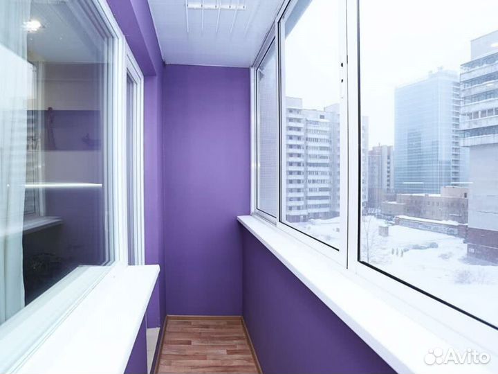 Отделка балконов. Остекление балконов. Рассрочка