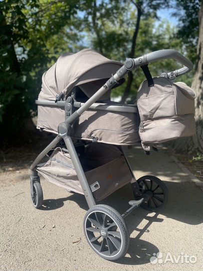 Коляска трансформер 2в1 luxmom v8