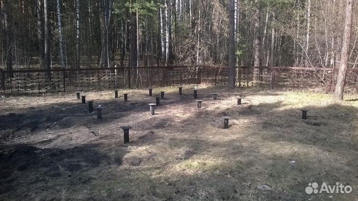 Винтовые сваи под ключ. Свайно винтовой фундамент