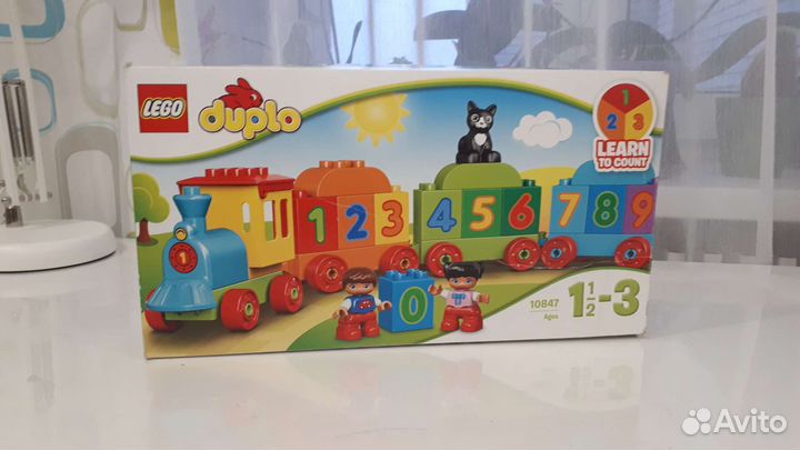 Lego duplo поезд