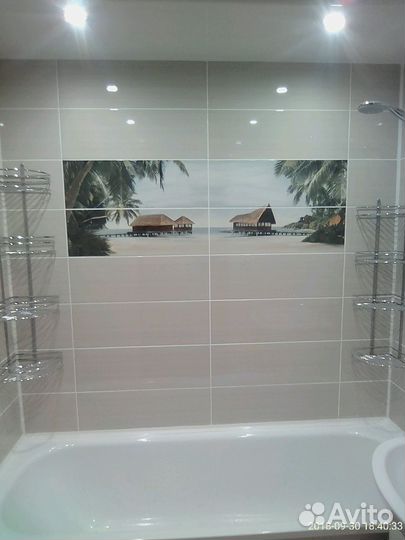 Пластик плитка сантехника