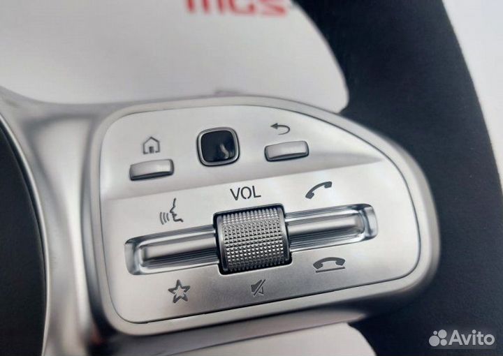 Руль S63 AMG Карбон + алькантара на S-Class W222