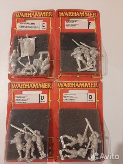Warhammer Impire GreatSwordsmen and Command