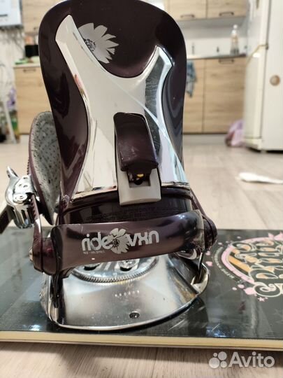 Крепления для сноуборда ride