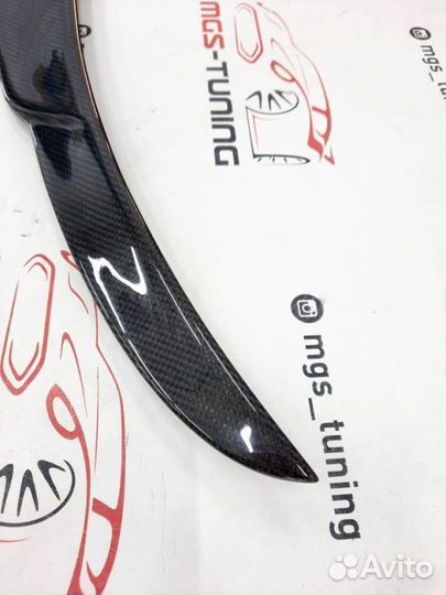 Спойлер (B) на Mercedes CLS-Class C257 карбон