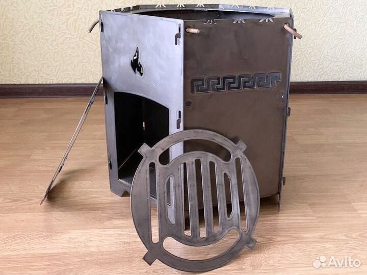Печь для казана 3 в 1