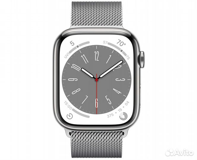 Apple Watch Series 8 41mm Cellular Silver Steel