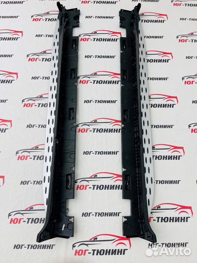 Пороги автомобильные на Mercedes GLC 2015+