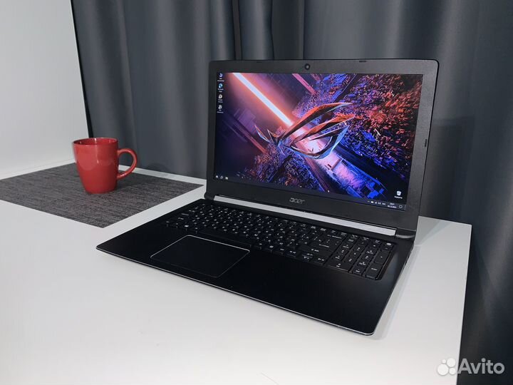 Тонкий Acer A10 4 ядра, 8gb, IPS, SSD, Radeon 2gb