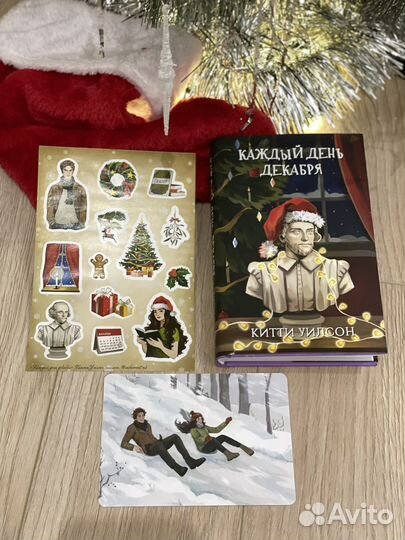 Новогодний бокс от Hooked on books