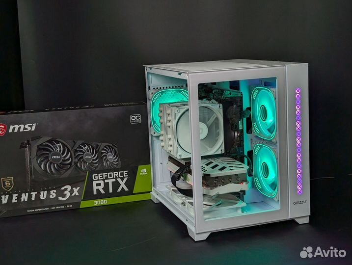 Игровой пк i7 11700 / RTX 3080 /32gb/SSD1tb
