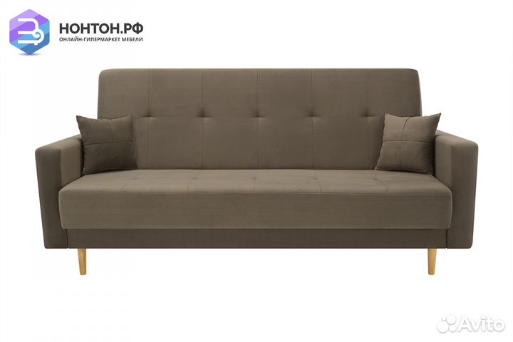 Диван книжка Фиеста Лайт светло-коричневый