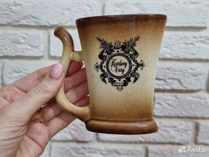 Кружка карловы вары бюветница для минеральной воды