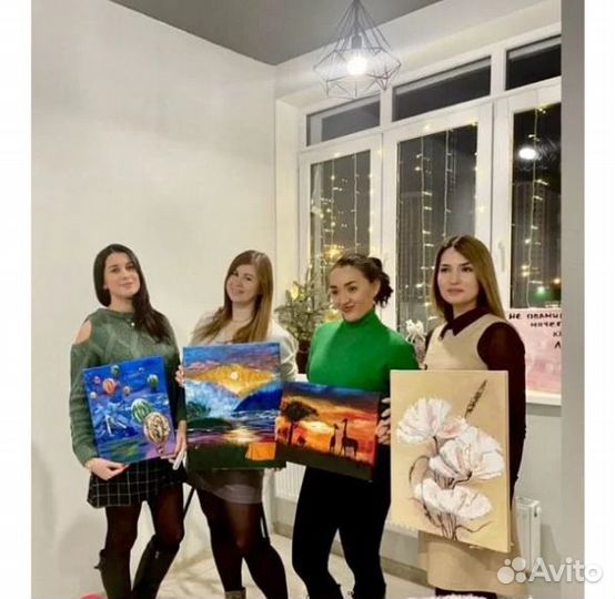 Рисование, Мастер-классы, девичники, свидания
