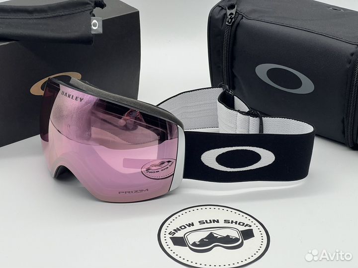 Горнолыжная маска Oakley Flight Deck L Hi Pink