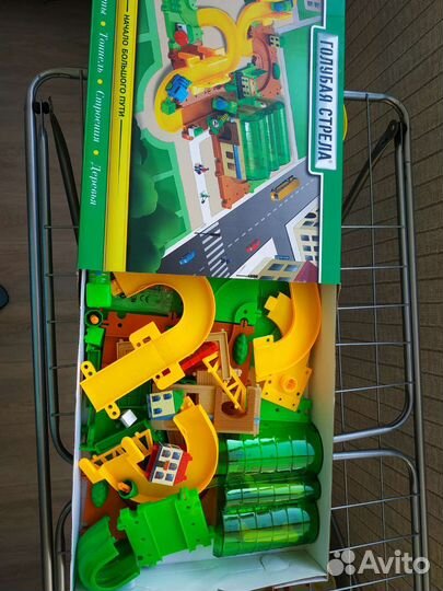 Железная дорога конструктор новый