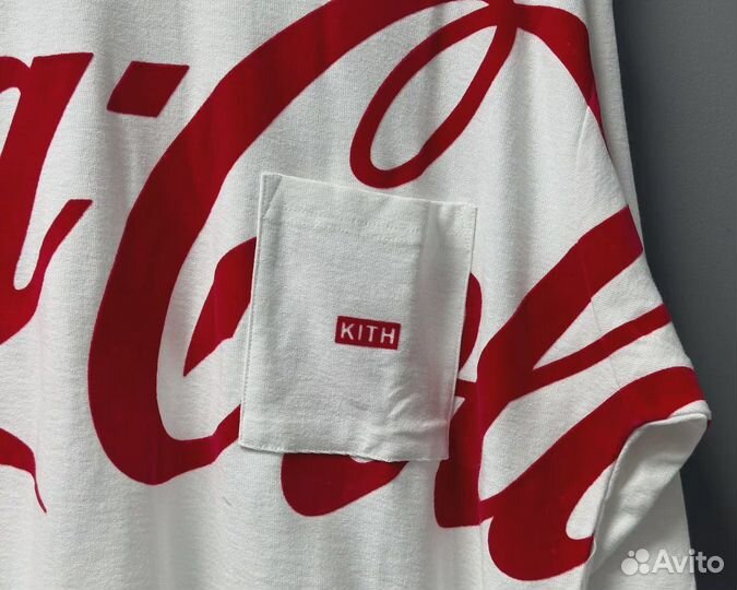 Лонгслив Kith x Coca Cola White