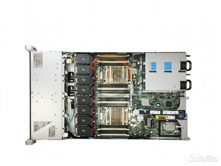 Сервер HP DL360p Gen8 4LFF 2x E5-2660 32GB 460W